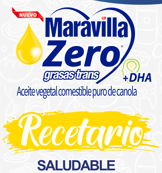 Recetario Maravilla Zero grasas trans